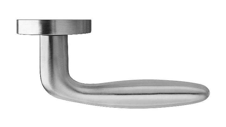 Drücker-Garnitur Korfu, Edelstahl matt (weitere Ansicht)