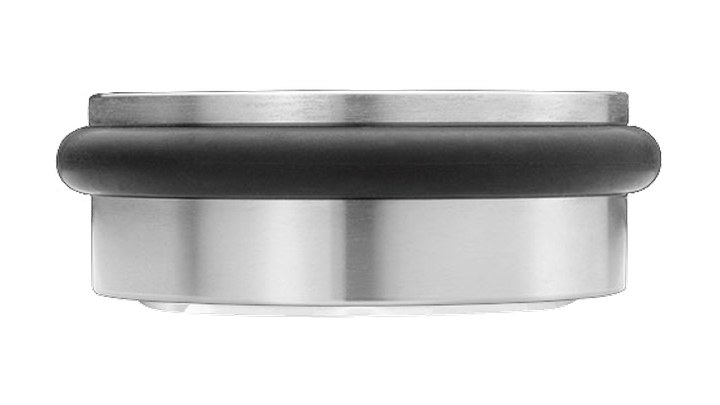 Drücker-Garnitur Türstopper, Edelstahl matt (weitere Ansicht)